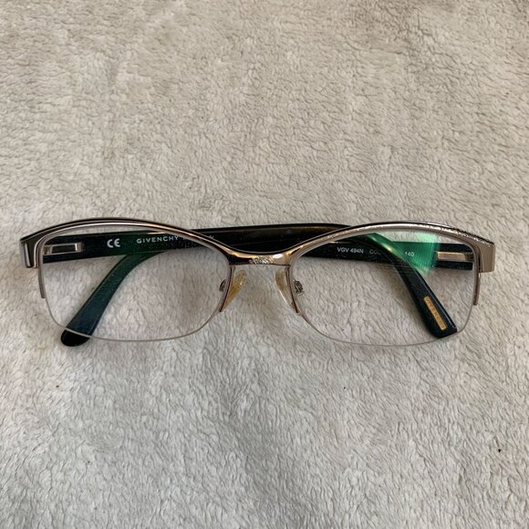 Givenchy Authentic Eyeglasses Frames VGV494 COL. 08M6 140 Made in Italy - Picture 1 of 16